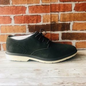 Timberland Men's Sawyer Lane Oxford Dk GRY Leather